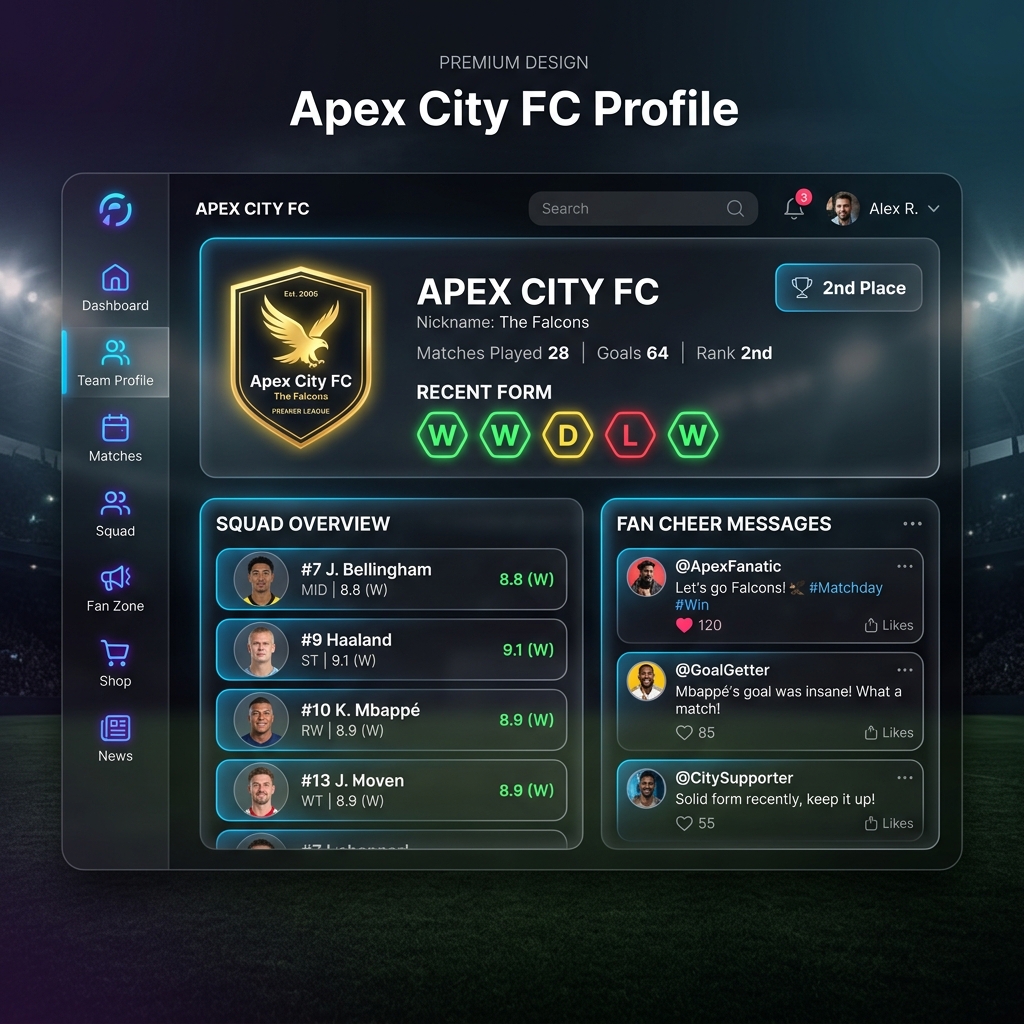 Team Locker UI